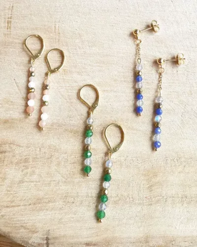 Boucles AVENTURINE