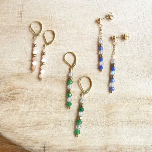 Boucles AVENTURINE