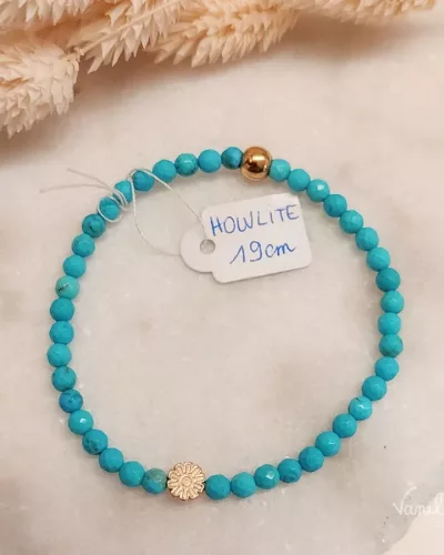 Bracelet ANDRÉA en Howlite