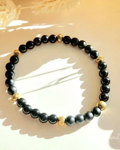 Bracelet ONYX - HEMATITE