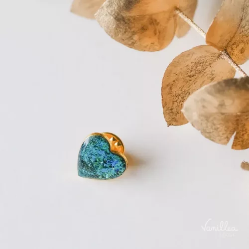 Pin's coeur paillette – Image 2